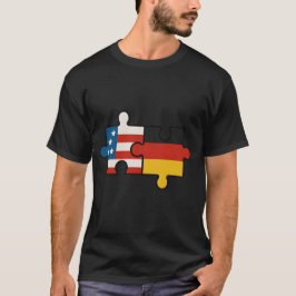 TUSA Duitsland Afkomst Trots Culturele Wortels B-S T-shirt