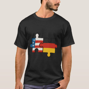 TUSA Duitsland Afkomst Trots Culturele Wortels B-S T-shirt