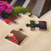 Tuscaans dorp Italië Middag Keienstraat Legpuzzel (Zijkant)