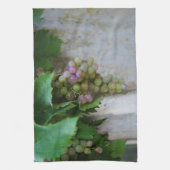 Tuscaanse druiven wijngaard keukenhanddoek (Verticaal)
