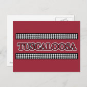 Tuscaloosa, AL Houndstooth - Briefkaart (Voorkant / Achterkant)