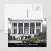 Tuscaloosa Alabama - ansichtkaart Briefkaart (Voorkant / Achterkant)