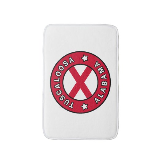 Tuscaloosa Alabama Badmat (Voorkant Verticaal)