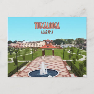 Tuscaloosa Alabama Briefkaart