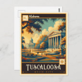 Tuscaloosa, Alabama |  Briefkaart (Voorkant / Achterkant)