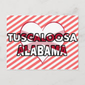 Tuscaloosa, Alabama Briefkaart (Voorkant)