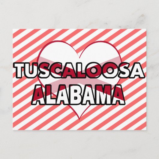 Tuscaloosa, Alabama Briefkaart (Voorkant)