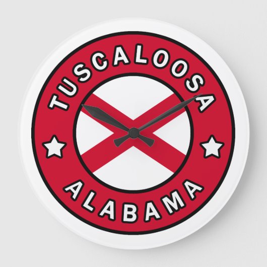 Tuscaloosa Alabama Grote Klok (Voorkant)