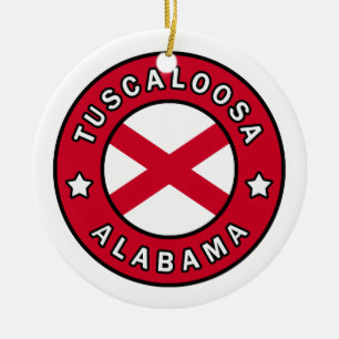 Tuscaloosa Alabama Keramisch Ornament