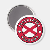 Tuscaloosa Alabama Magneet (Voorkant / Achterkant)