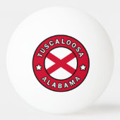 Tuscaloosa Alabama Pingpongbal (Voorkant)
