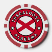 Tuscaloosa Alabama Poker Chips (Voorkant)