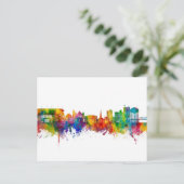 Tuscaloosa Alabama Skyline Briefkaart (Staand voorkant)