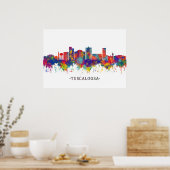 Tuscaloosa Alabama Skyline Poster (Keuken)