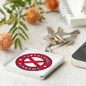 Tuscaloosa Alabama Sleutelhanger (Zijkant)