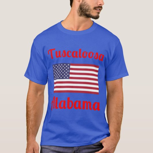 Tuscaloosa Alabama Stylish Prints T-shirt (Voorkant)