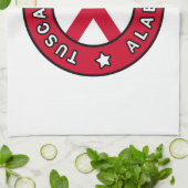 Tuscaloosa Alabama Theedoek (Gevouwen)