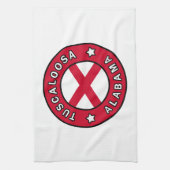 Tuscaloosa Alabama Theedoek (Verticaal)
