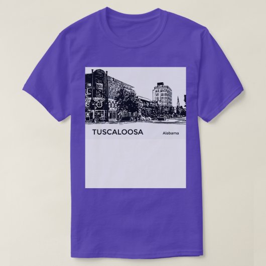 Tuscaloosa Alabama TShirt 1 (Design voorkant)