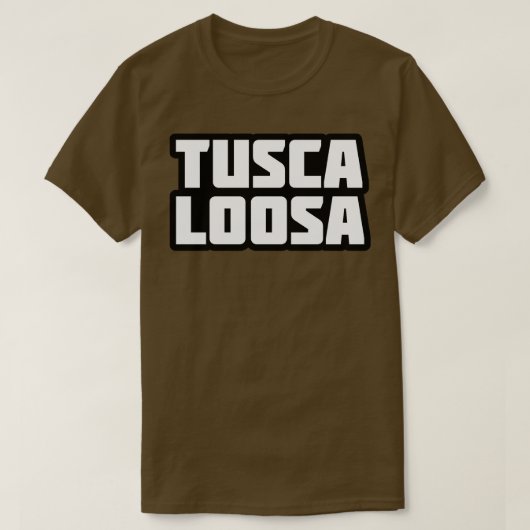 Tuscaloosa Alabama VS T-shirt (Design voorkant)