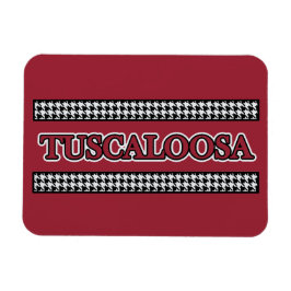Tuscaloosa Houndstooth - Magneet