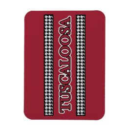 Tuscaloosa Houndstooth - Magneet