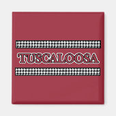 Tuscaloosa Houndstooth - Magneet (Voorkant)