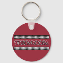Tuscaloosa Houndstooth Sleutelhanger