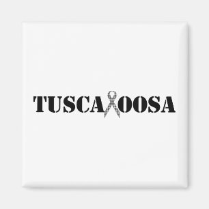 Tuscaloosa met ondersteuning voor de Houndstooth-v Magneet