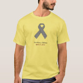 Tuscaloosa Support Ribbon (Alabama) T-shirt (Voorkant)