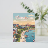 Tuscaloosa USA Briefkaart (Staand voorkant)