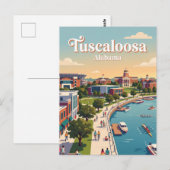 Tuscaloosa USA Briefkaart (Voorkant / Achterkant)
