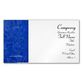 Tuscan Blue Magnetic Visitekaartjes Magnetisch Visitekaartje (Voorkant)