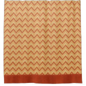 Tuscan Chevron Douchegordijn (Voorkant)