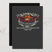 TUSCAN HALIBUT DE NIEUWE ITALIAANSE TOEGANG KAART (Voorkant / Achterkant)