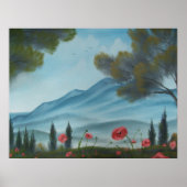 Tuscan Hills Poster (Voorkant)