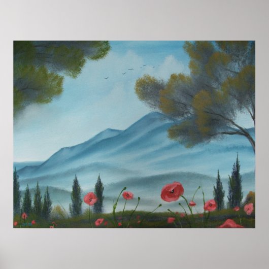 Tuscan Hills Poster (Voorkant)
