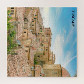 Tuscan Hillside Village Tocany Italië Legpuzzel (Horizontaal)