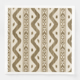 Tuscan Ikat, Geweven Tafelstreep Servet