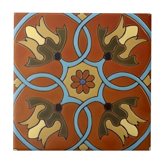 tuscan kunsttegels tegeltje (Voorkant)