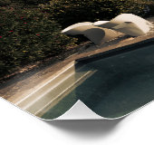 Tuscan landscape hidden behind cypresses (2024) perfect poster (Hoek)