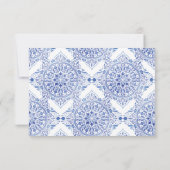 Tuscan Lemon Folded Hartelijk dank Bedankkaart (Achterkant)