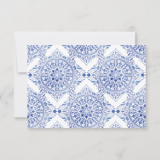 Tuscan Lemon Folded Hartelijk dank Bedankkaart (Achterkant)