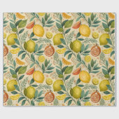 Tuscan Lemon Grove Gift  Cadeaupapier (Vlak)