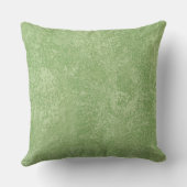 Tuscan Marmorino Groene Worpkussens Kussen (Achterkant)
