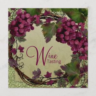 Tuscan Old World  Red Green Grapes Kaart