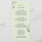 Tuscan Olive Garden Menu (Voorkant)