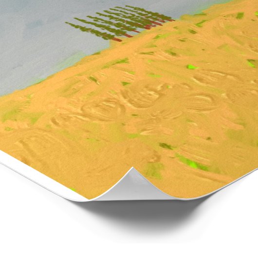 Tuscan Summer Poster (Hoek)