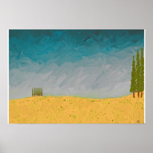 Tuscan Summer Poster (Voorkant)