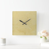 Tuscan Sun nepafwerking vierkante wandklok (Huis)